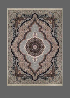 فرش برجسته رجال تبریز طرح سلطان صدفی