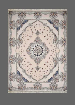 فرش برجسته رجال تبریز طرح سوگند صدفی