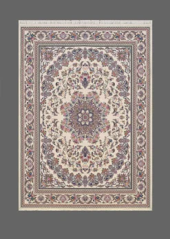 فرش برجسته رجال تبریز طرح میخک صدفی