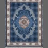 فرش برجسته رجال تبریز طرح چکاوک آبی