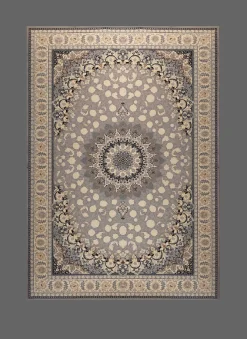 فرش برجسته رجال سوین طرح طلا سیلور