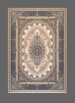 فرش برجسته رجال سوین طرح کارن کرم