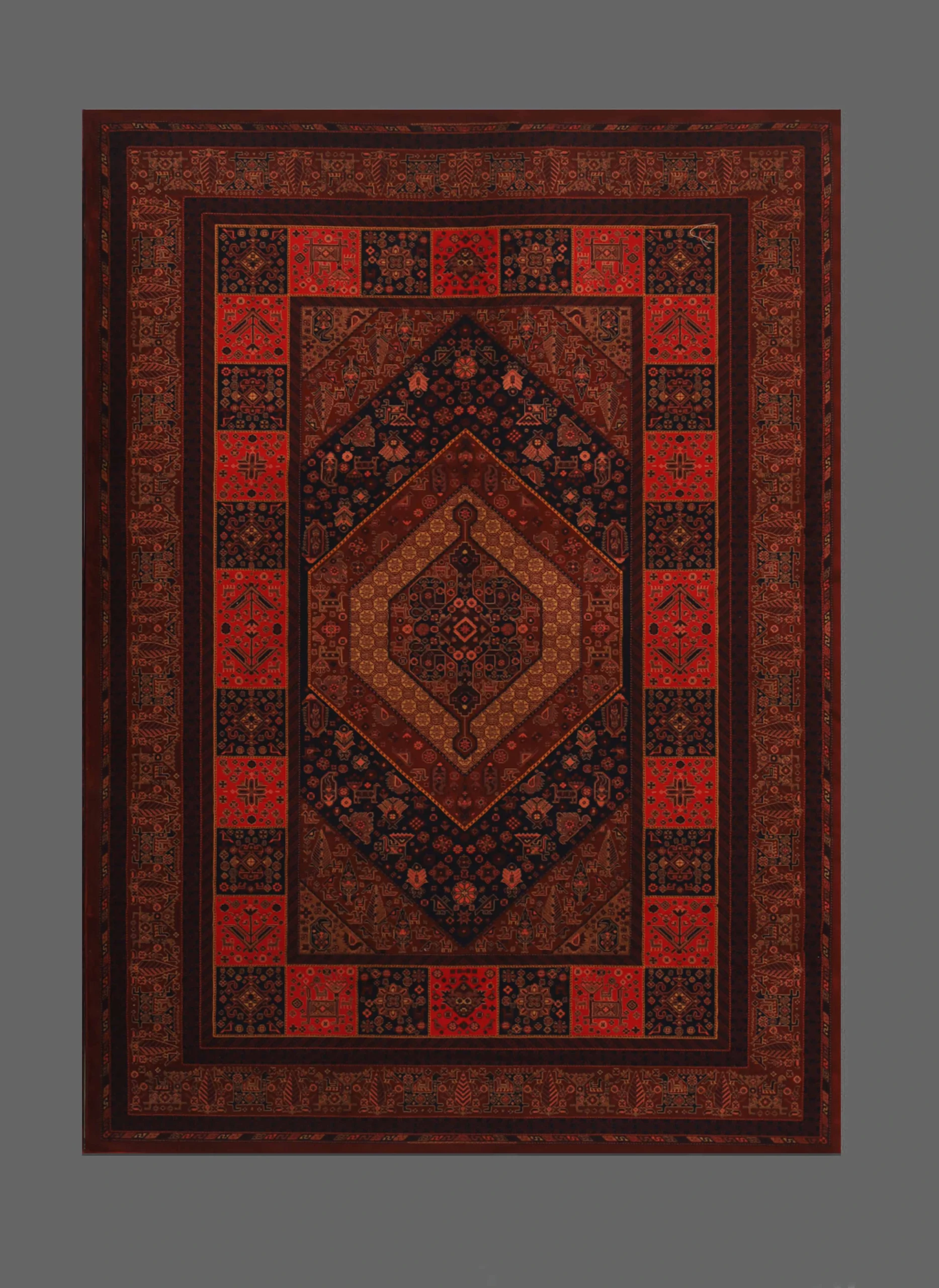 فرش برجسته رجال طرح بلوچ کد 81104