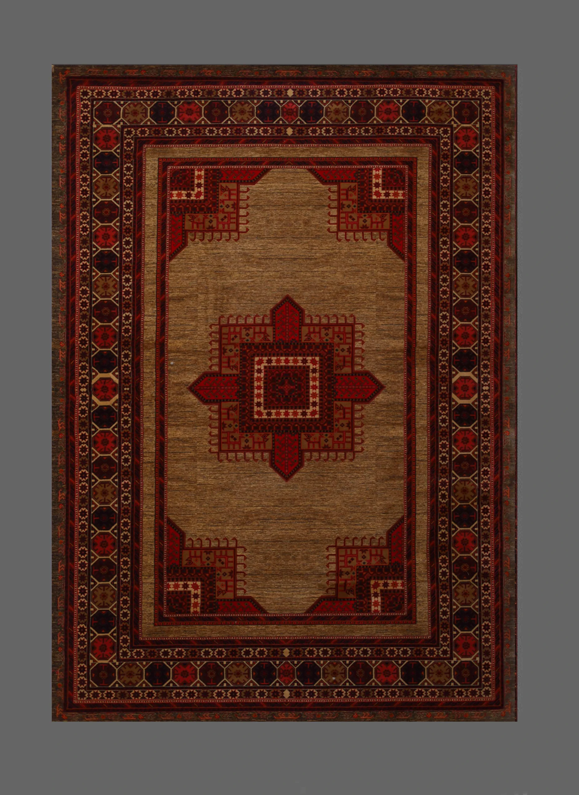 فرش برجسته رجال طرح بلوچ کد 81132