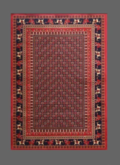 فرش برجسته رجال طرح بلوچ کد 81143