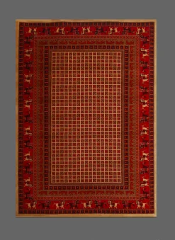 فرش برجسته رجال طرح بلوچ کد 81144