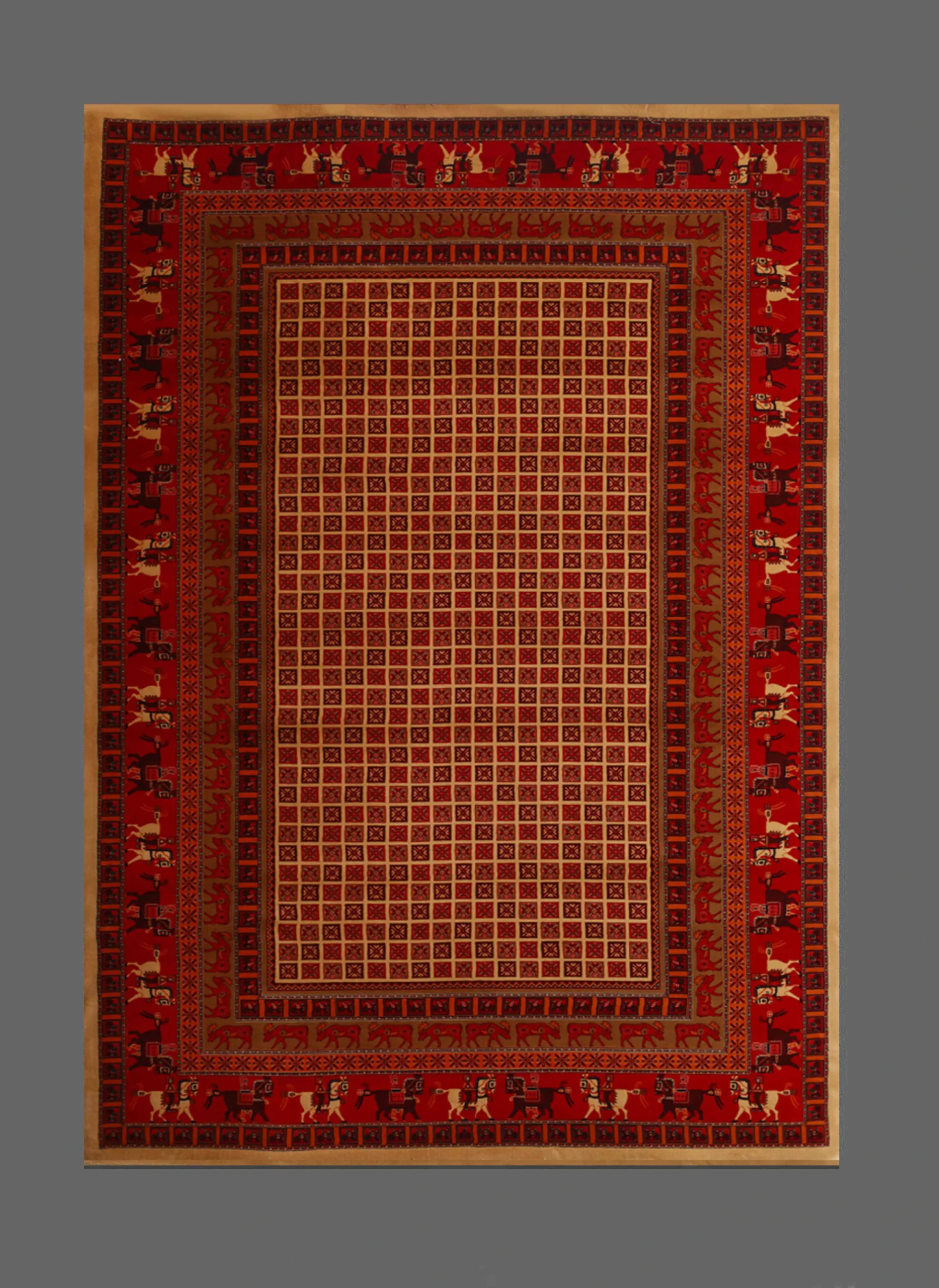 فرش برجسته رجال طرح بلوچ کد 81144