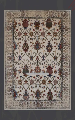 فرش برجسته رجال طرح سوپرانو کد 71001