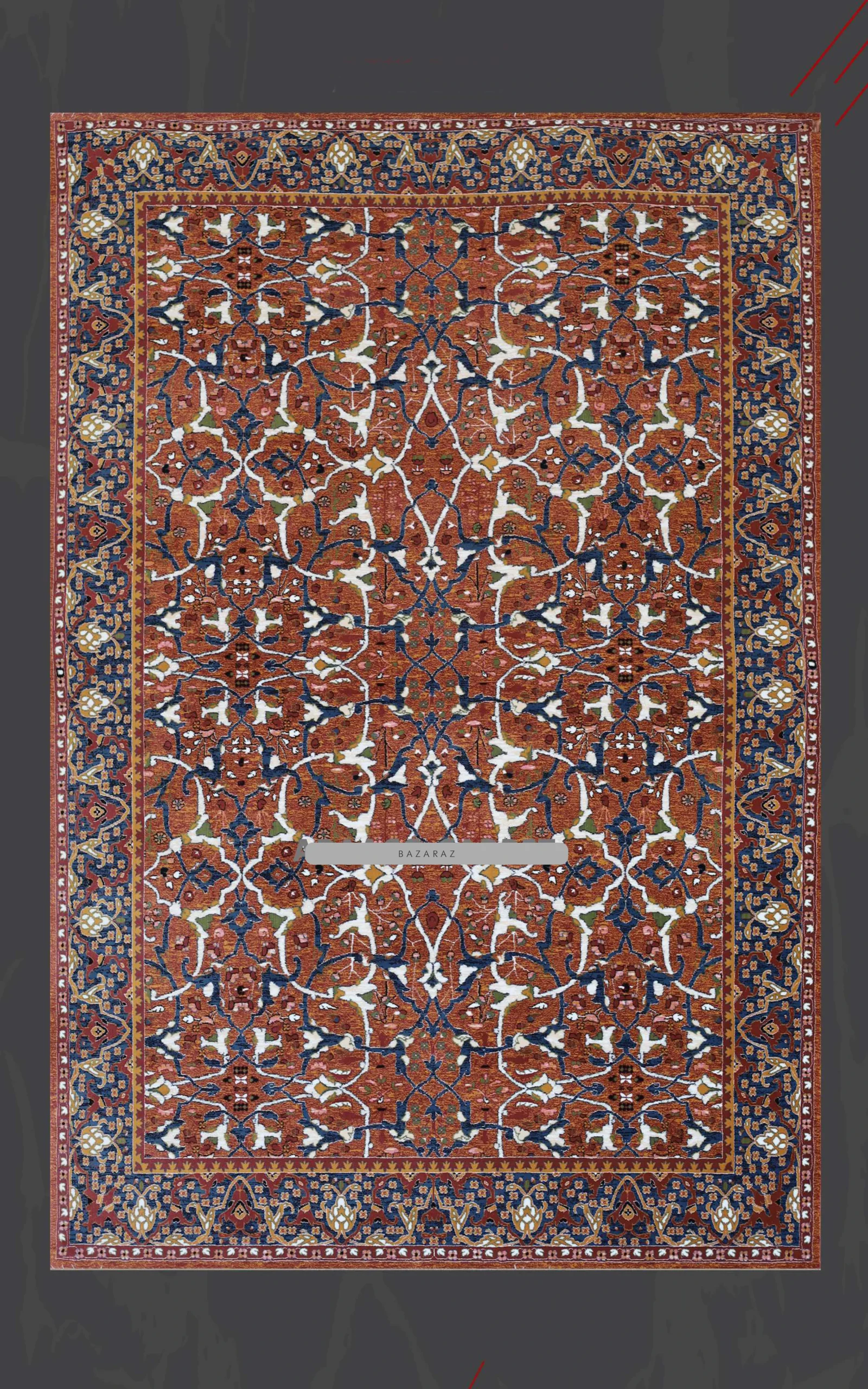 فرش برجسته رجال طرح سوپرانو کد 71010 