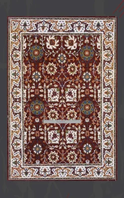 فرش برجسته رجال طرح سوپرانو کد 71028