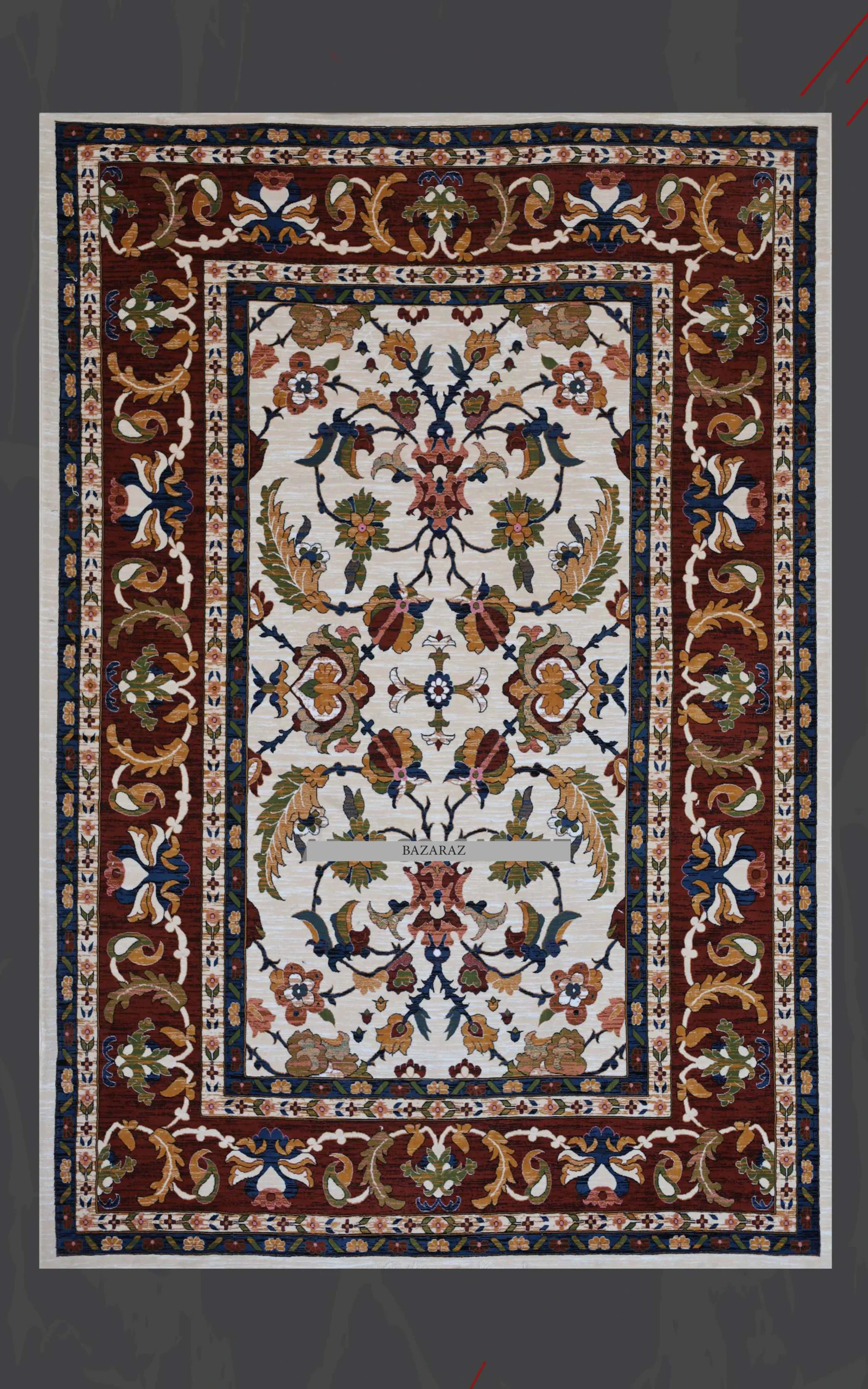 فرش برجسته رجال طرح سوپرانو کد 71030