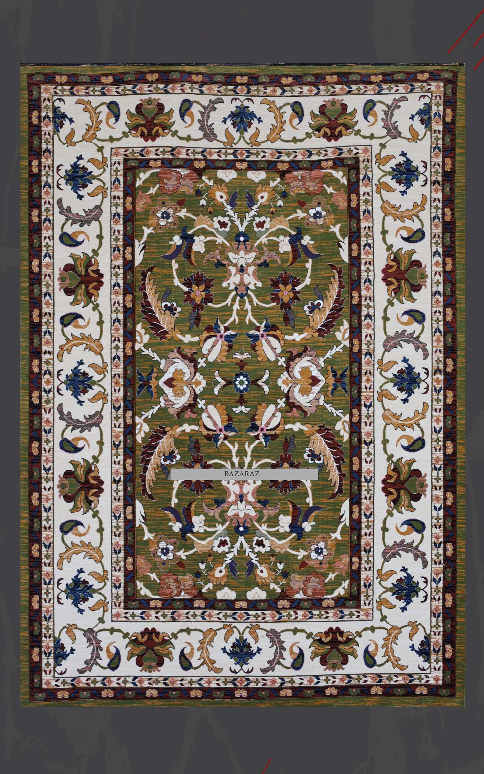 فرش برجسته رجال طرح سوپرانو کد 71034