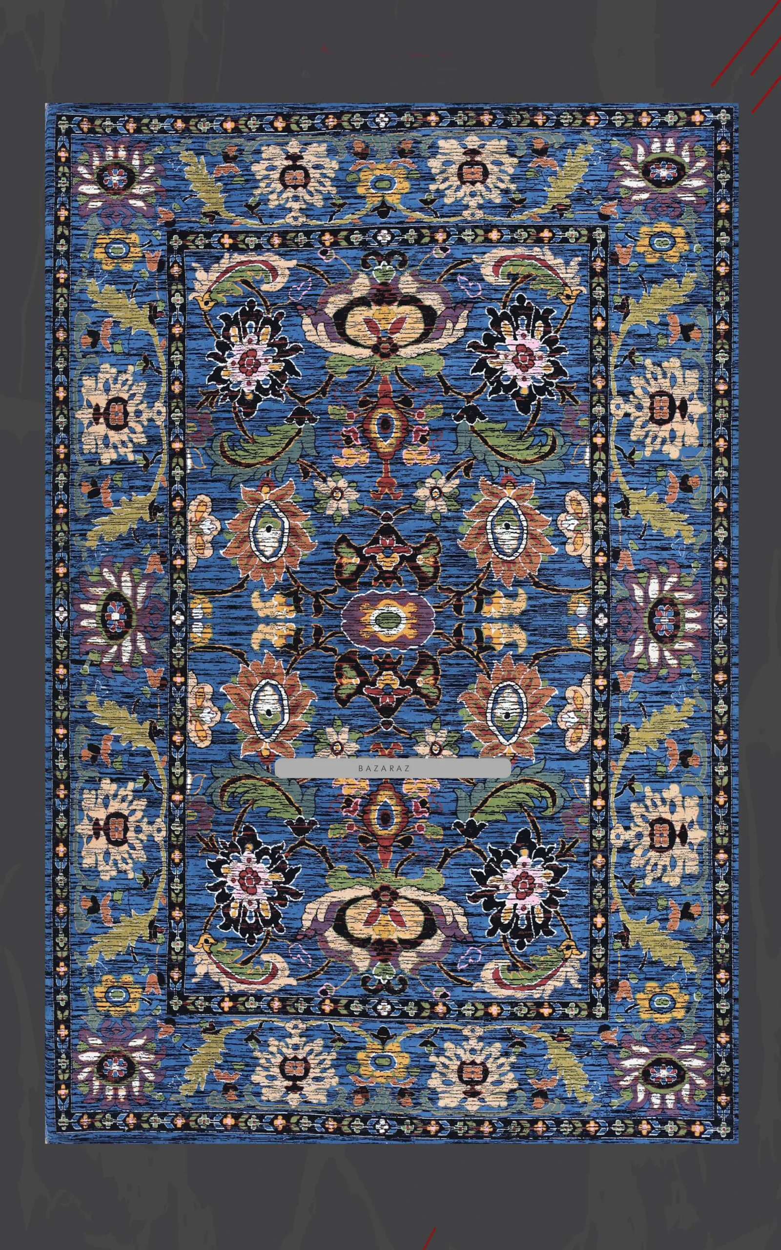 فرش برجسته رجال طرح سوپرانو کد 71041 