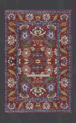 فرش برجسته رجال طرح سوپرانو کد 71043