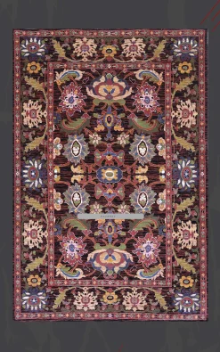 فرش برجسته رجال طرح سوپرانو کد 71045