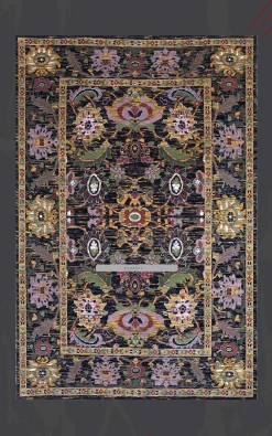 فرش برجسته رجال طرح سوپرانو کد 71046