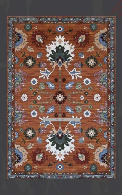 فرش برجسته رجال طرح سوپرانو کد 73001