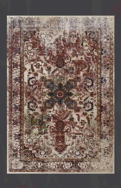 فرش برجسته رجال طرح نیروانا کد 5125