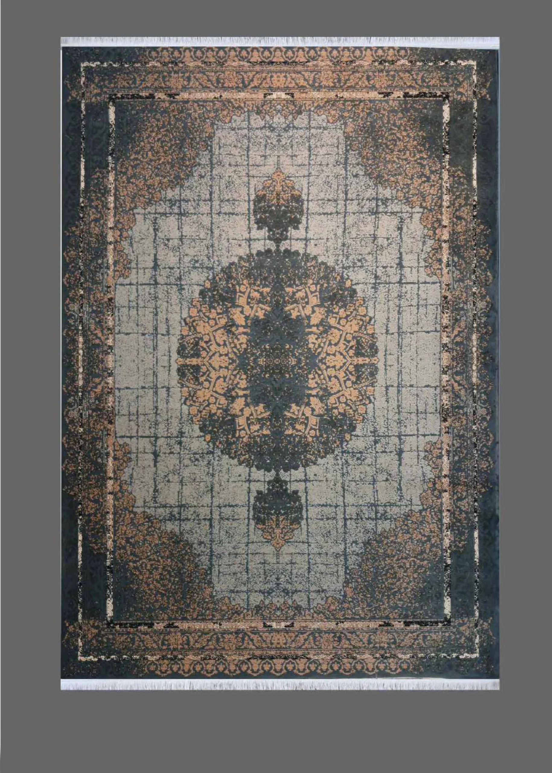 فرش برجسته رجال طرح ورتو کد 1205