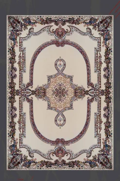 فرش برجسته رجال نجوا طرح سرگل صدفی