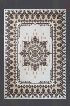 فرش برجسته رجال نجوا طرح فانوس کرم