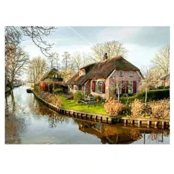 تابلو فرش طرح منظره کد 0102