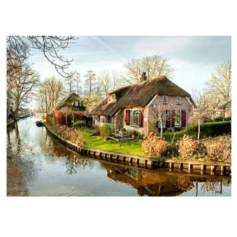 تابلو فرش طرح منظره کد 0102