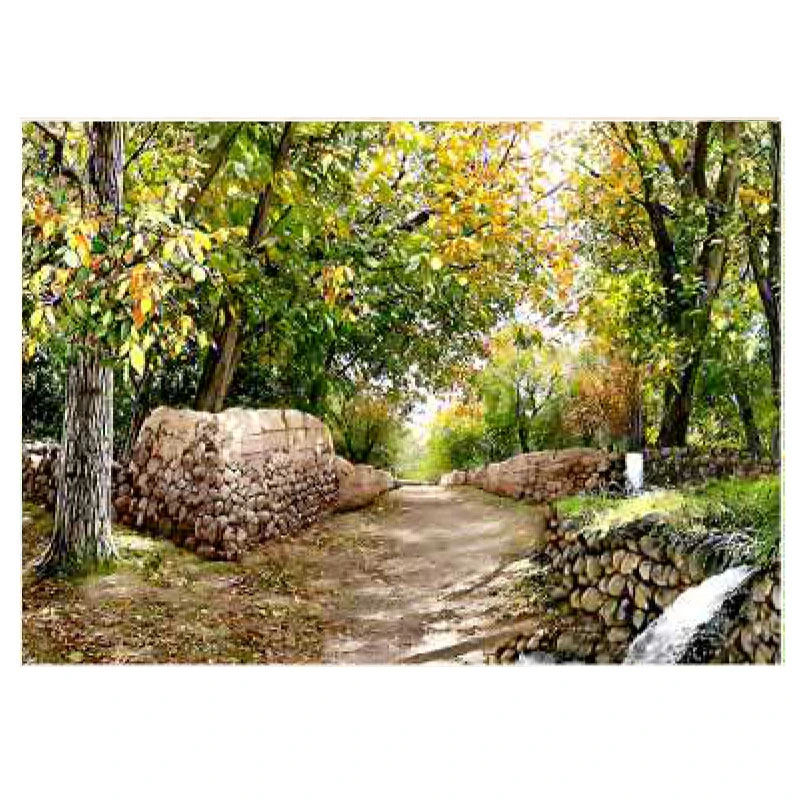 تابلو فرش طرح منظره کد 0330