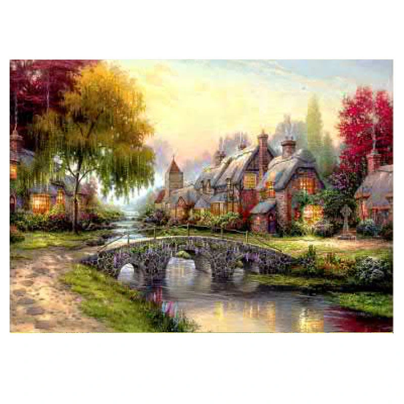 تابلو فرش طرح منظره کد 0342